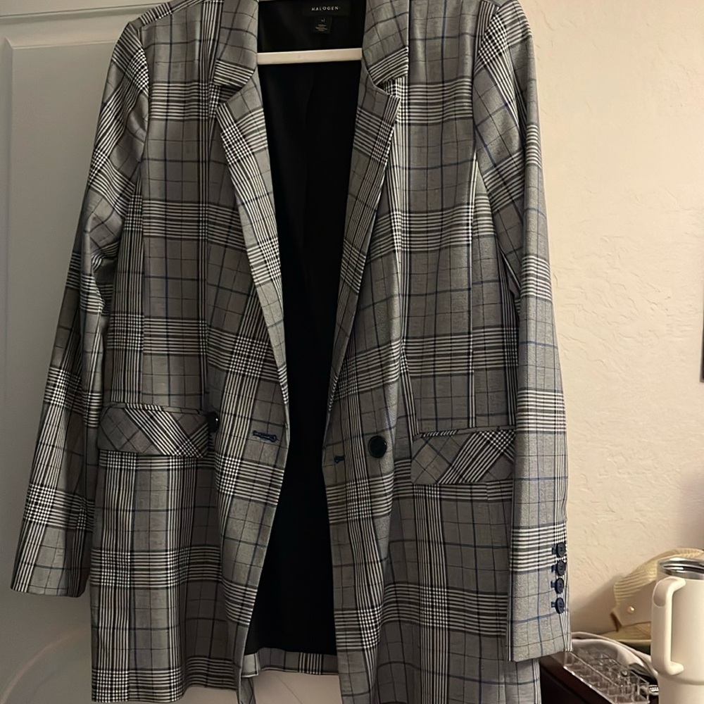 Halogen long jacket